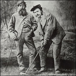 Old and Young Tom Morris