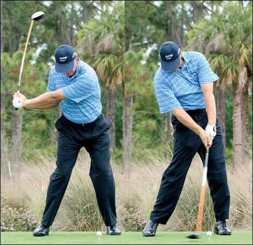 Swing easy, hit hard - Ernie Els Swing Sequence