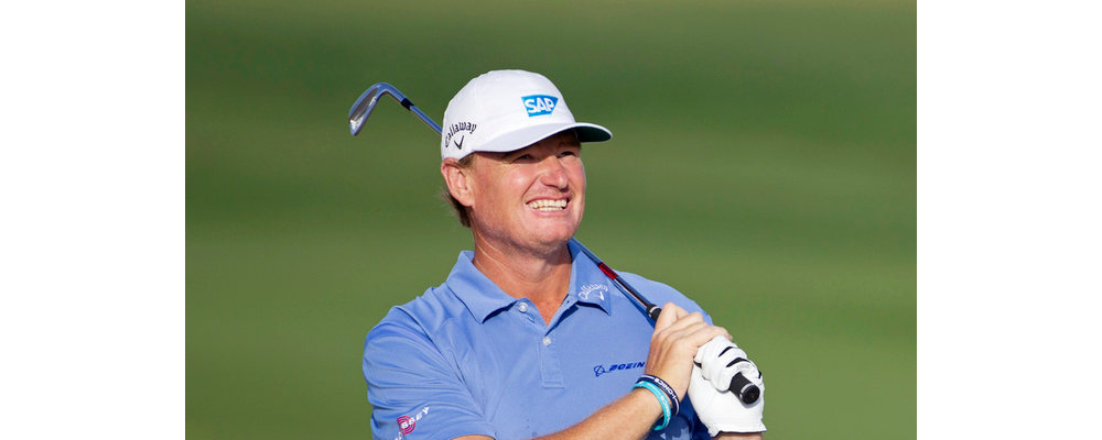 Ernie ELS (RSA) during fourth round,Commercial Bank Qatar Masters 2013,Doha GC,Doha,Qatar,26th January 2013.