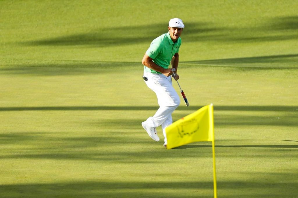 DeChambeau surges into a share of the lead at Augusta National, © Getty Images