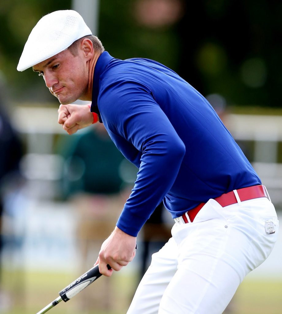 Bryson DeChambeau shone on the first day of the Masters