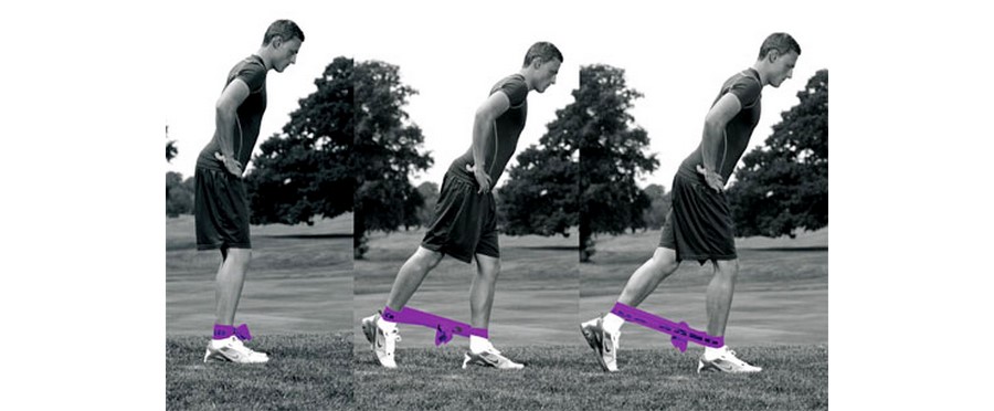 Band Aid - Lower body - elastic band exercises