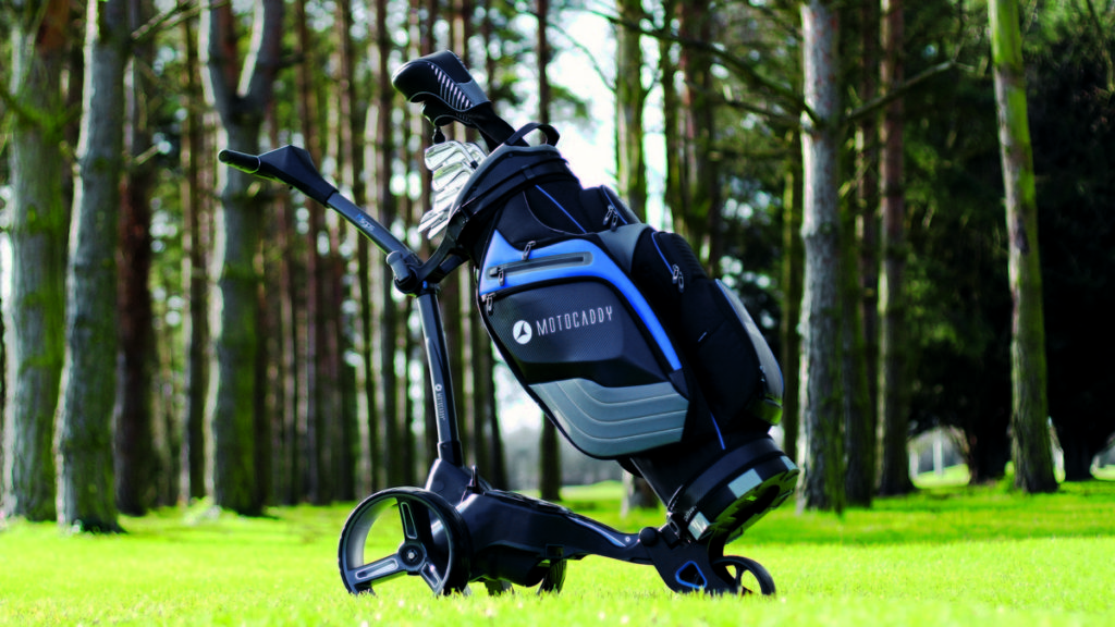 Motocaddy launches world's first touch screen electric trolley