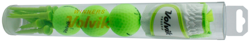 Volvik introduces rainbow golf ball tubes for festive period