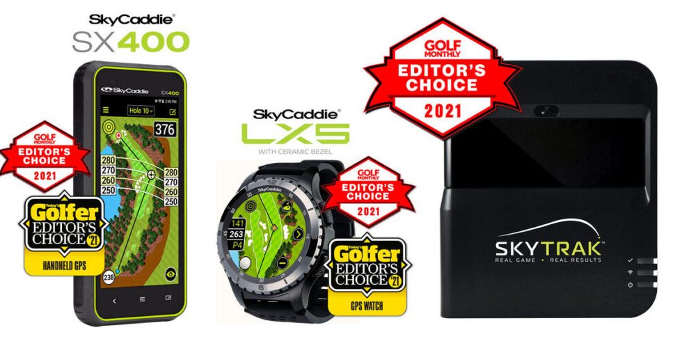 SkyTrak and SkyCaddie win again