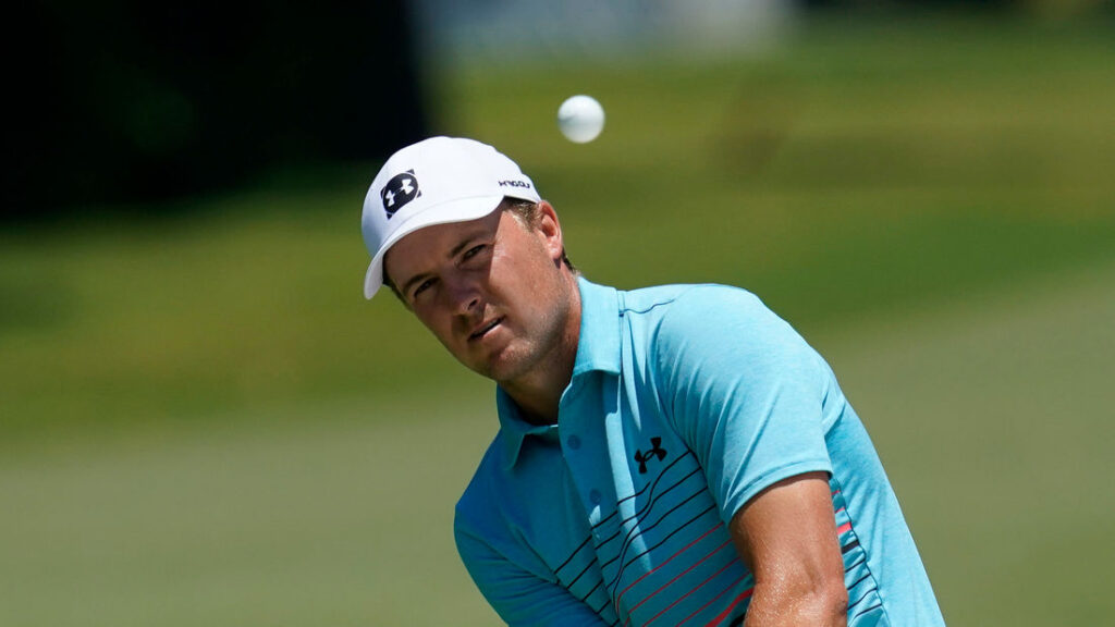AT&T Byron Nelson 2021 R1 - Jordan Spieth tied for lead in Texas
