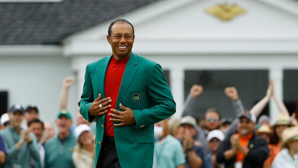 His last major win at the 2019 Masters