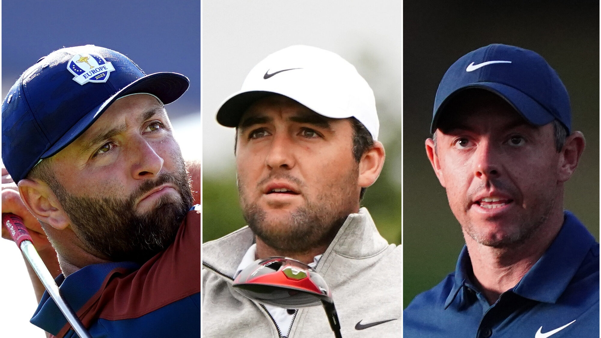 John Rahm, Scottie Scheffler and Rory McIlroy among Masters contenders