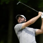 Scottie Scheffler made a poor start to the third round of the US PGA Championship