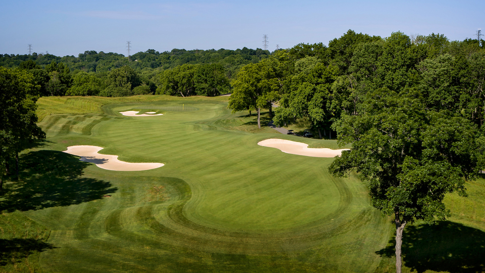 A view from the 17th hole Valhalla Golf Club