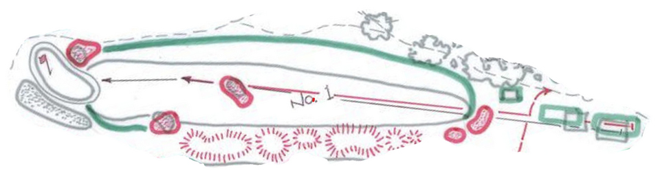 Hole 1 schematic