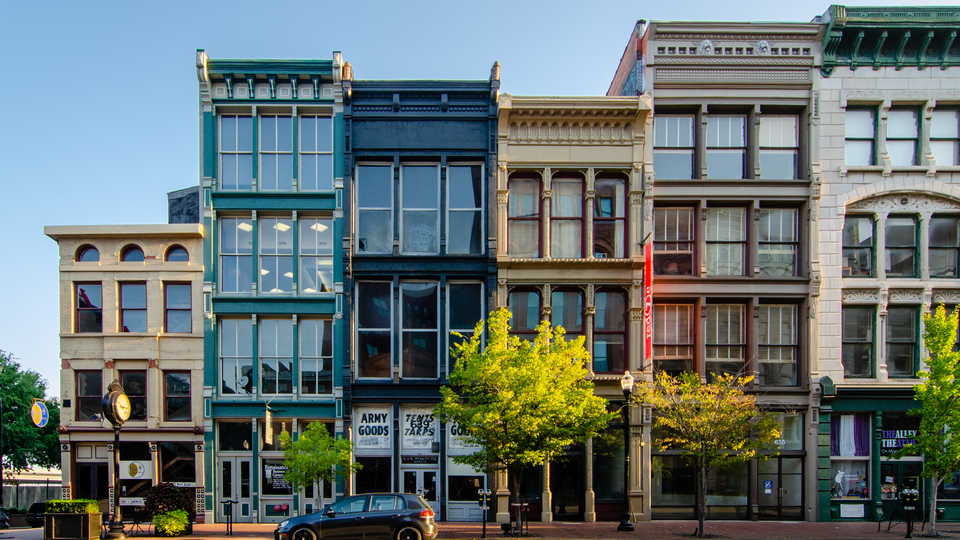 Main Street Whiskey Row - Louisville