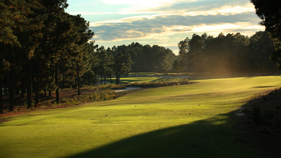 The 5th hole of Pinehurst No.2