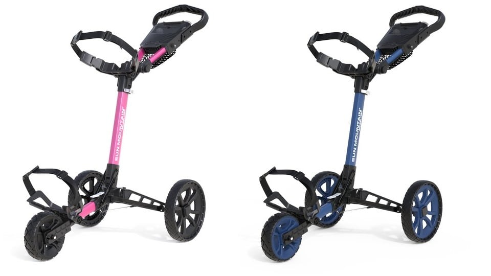 Ridgeline3 - Sun Mountain unveils first adjustable three-wheel push trolley