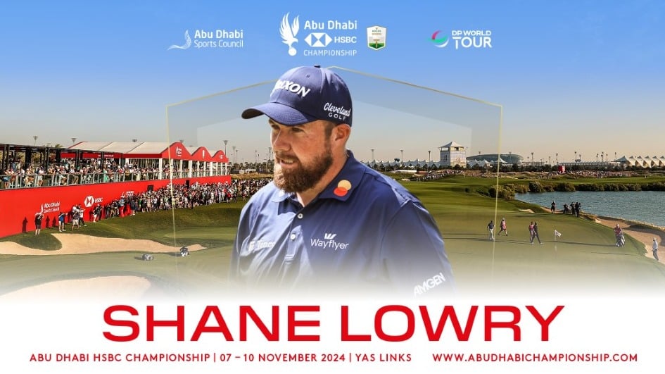 Shane Lowry Confirmed to Compete in the 2024 Abu Dhabi HSBC Championship