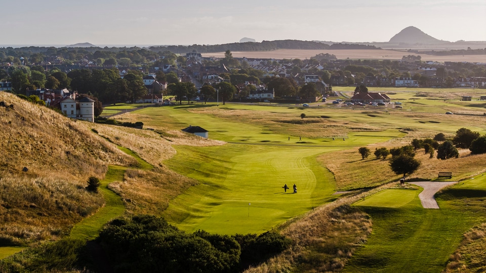 Gullane Golf Club 2nd hole