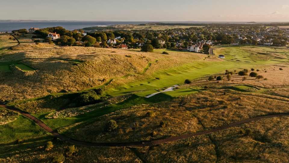 Gullane Golf Club 2nd hole