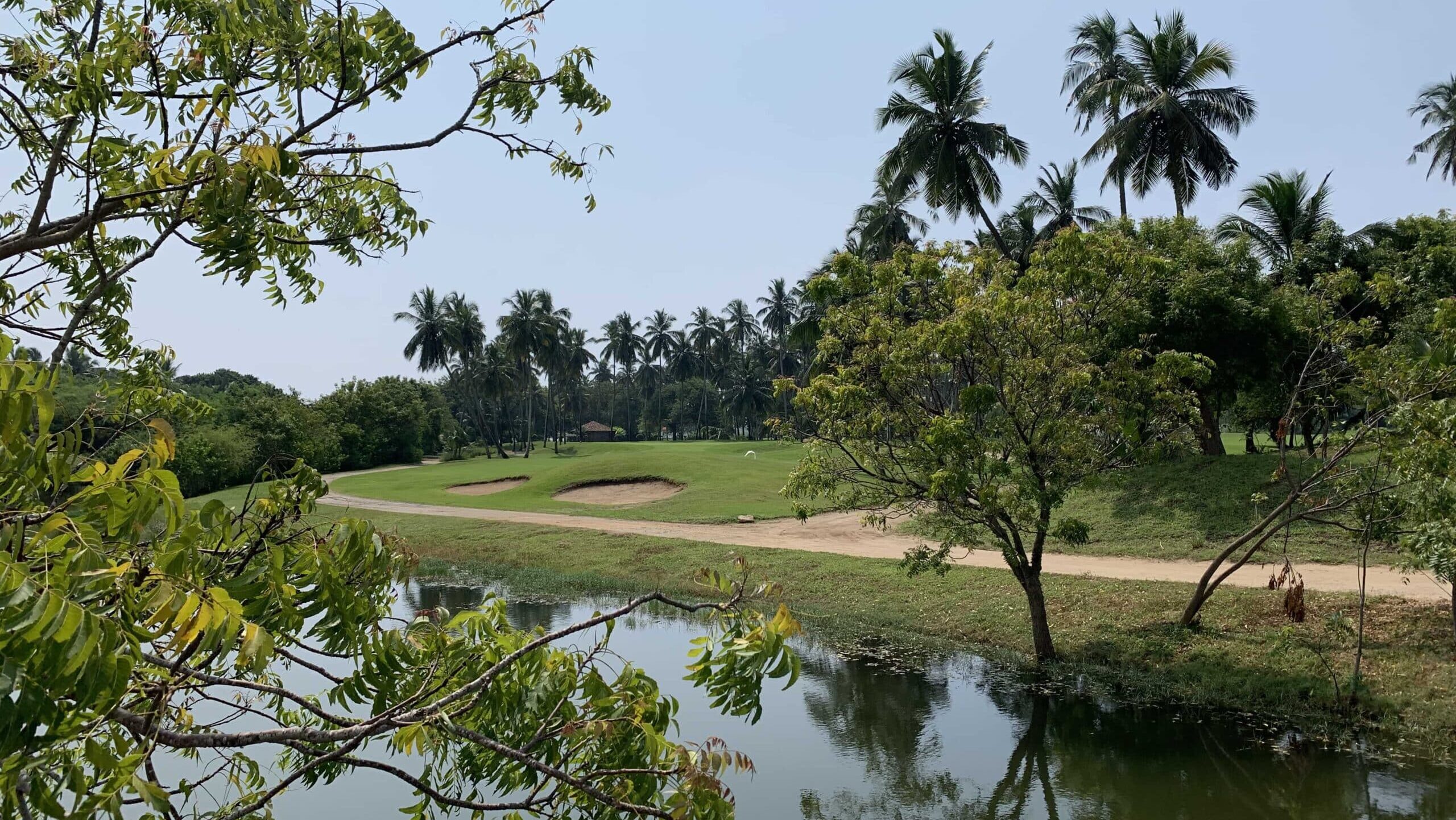 Golf in Sri Lanka: The 11th hole in the Saphire Mine section.