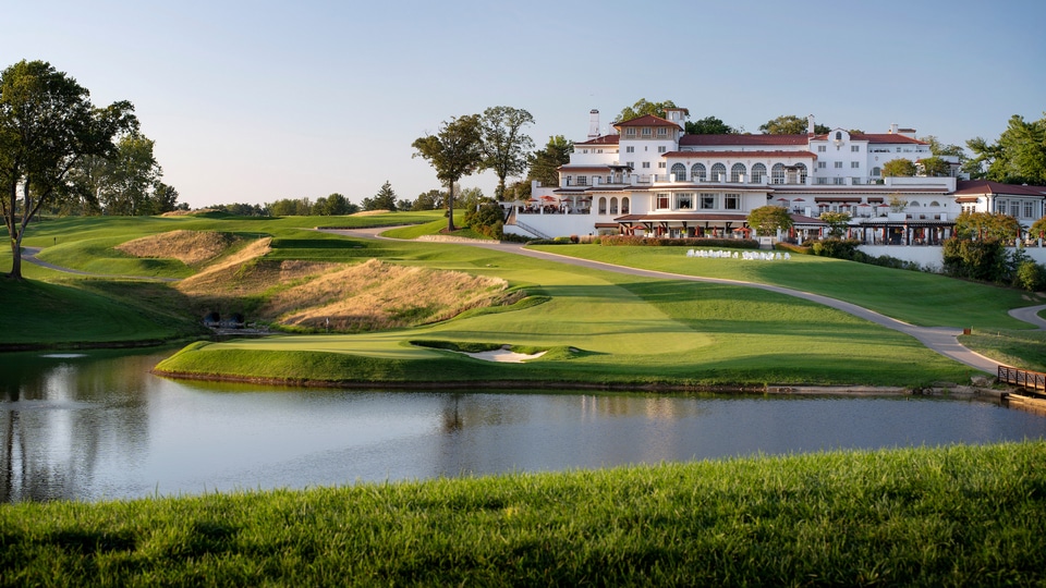 The 10th hole at the Congressional Country Club