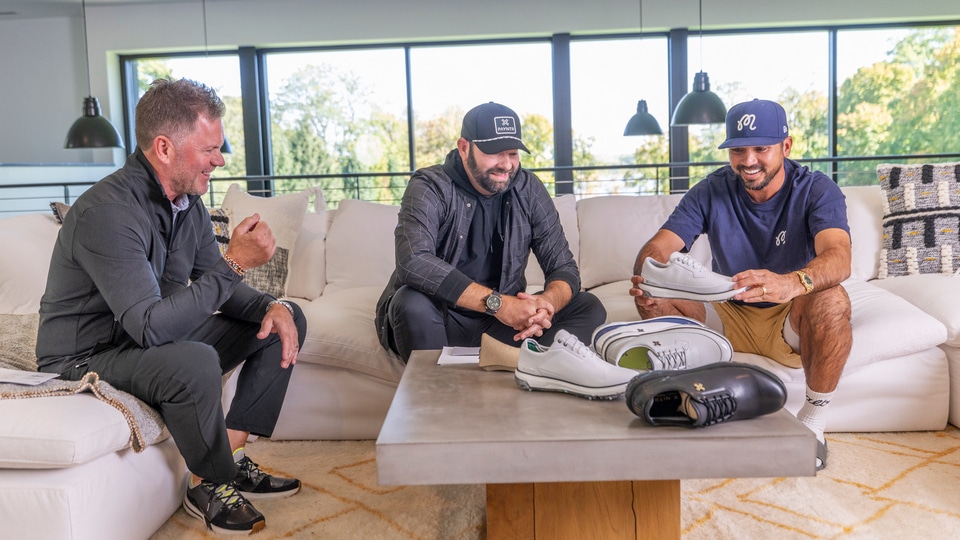 Michael Glancy  and Jason Day