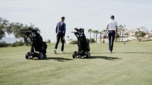 Stewart Golf, premium golf trolleys made in the UK.