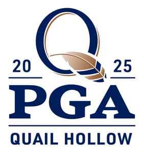 Logo for the 2025 PGA Championship at Quail Hollow