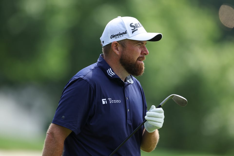 Shane Lowry on the 15th hole 