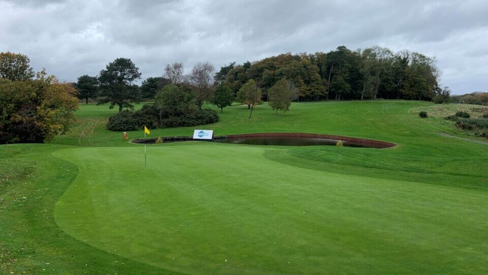 Clandeboye Dufferin 14th Green. Among the best golf courses in northern ireland