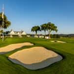 The Ninth Hole of Oakmont Country Club in the Oakmont, Pennsylvania