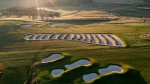 The Church Pews of Oakmont Country Club in Oakmont, Pennsylvania