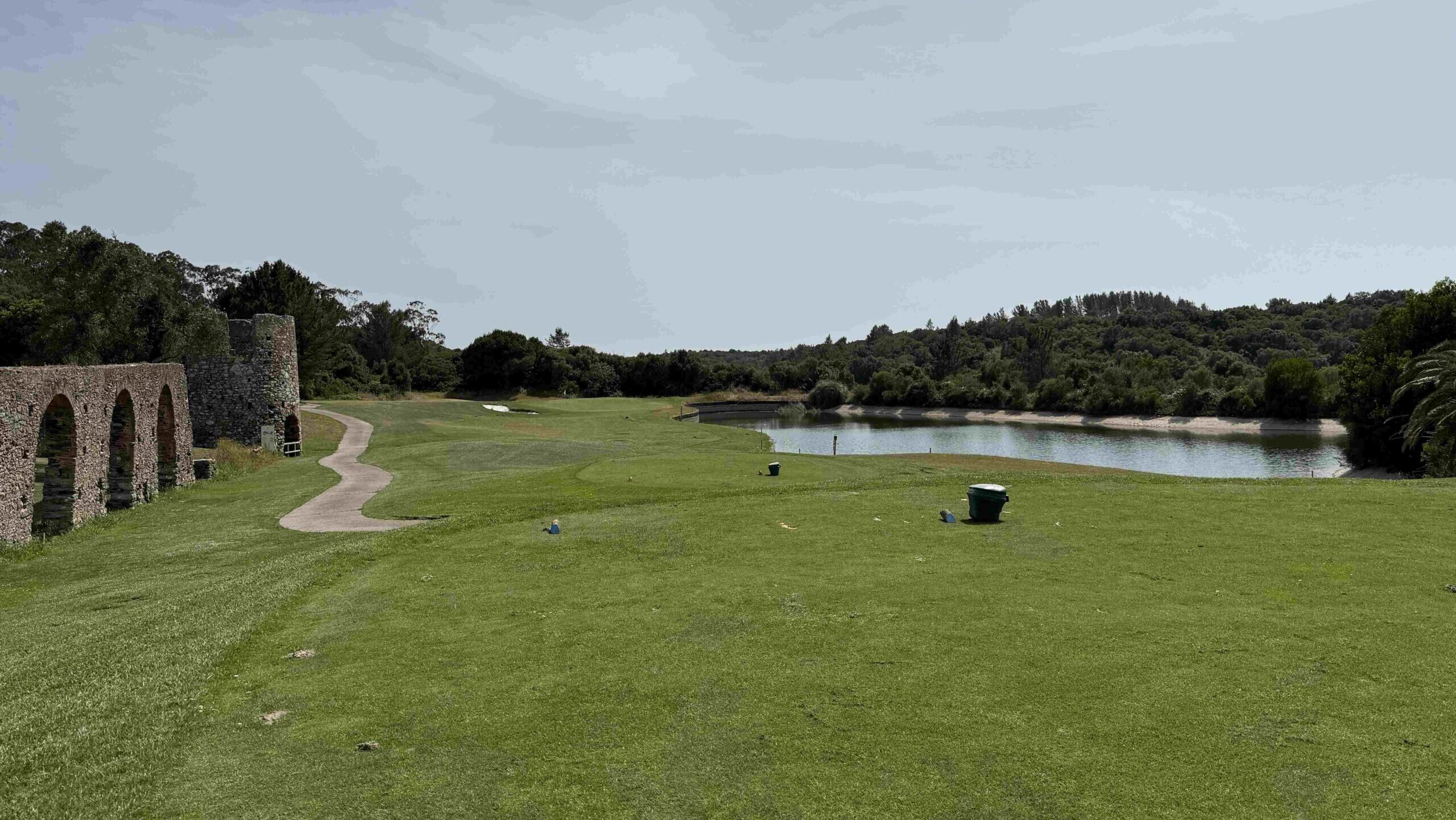 An example of the ancient aqueducts that stretch across the fairways at Penha Longa — Visit Cascais